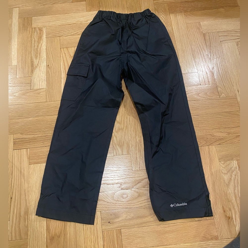 Columbia Kid’s Rain/Wind Black Cargo Pants